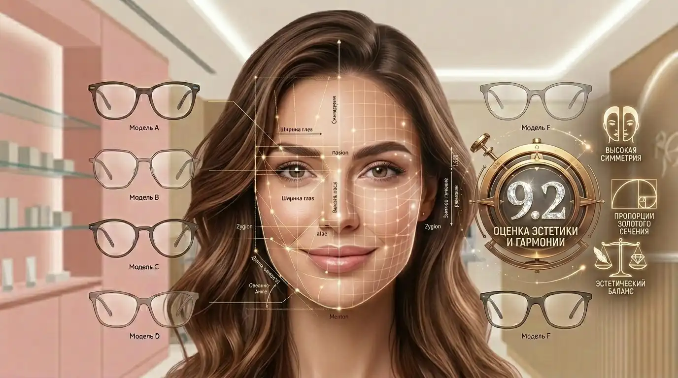 Черты лица и очки — AI-анализ